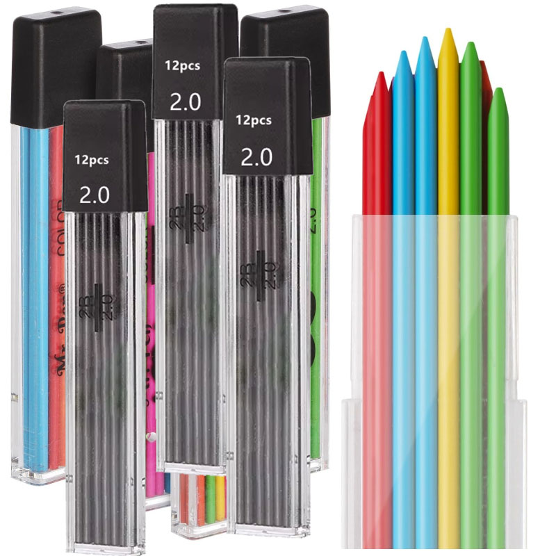 Mechanical Pencil Lead - Ołówki automatyczne 2,0 mm Wkłady ołówkowe
