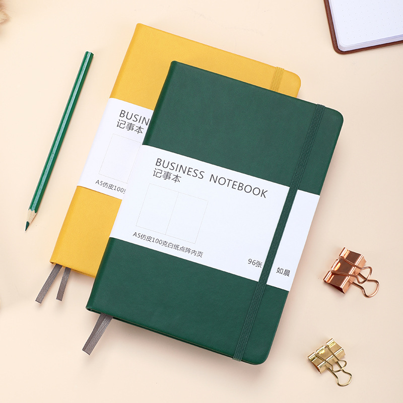 Notebook Dotted A5 - Notatnik A5 z twardą okładką -