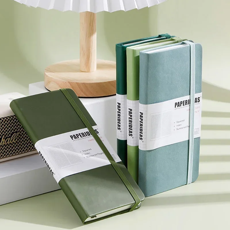 Notebook Dotted A5 - Notatnik podróżny Numerowana twarda kieszeń robocza