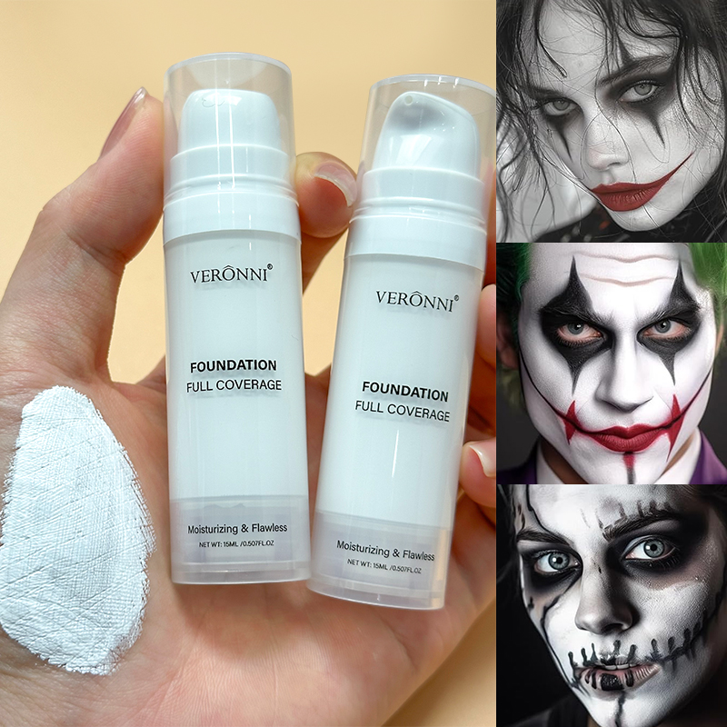Correction Fluid White - Biały płynny podkład do makijażu Pure-15ml