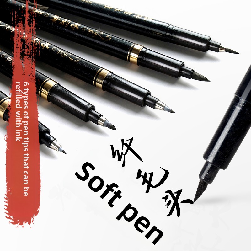 Office Stationery And Supply - 4 SZT./ZESTAW Markery do kaligrafii, pisaki