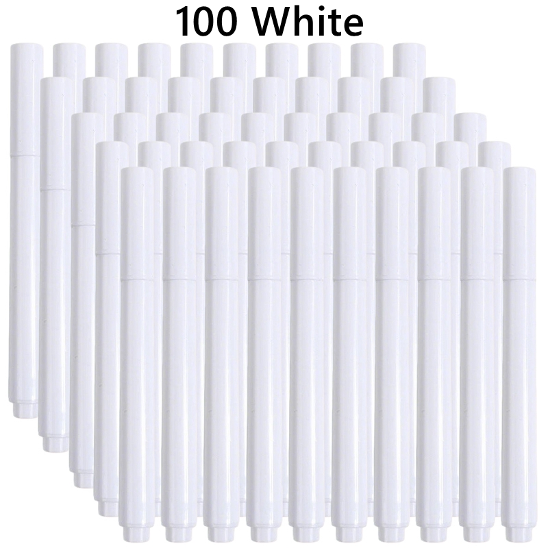 Correction Fluid White - 3-100 szt./zestaw Biały/Kolorowy Pisak z Płynną