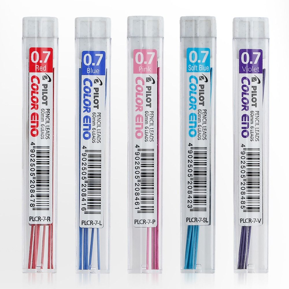 Mechanical Pencil Lead - 0.7mm 2B wielobarwne uzupełnianie ołówek automatyczny