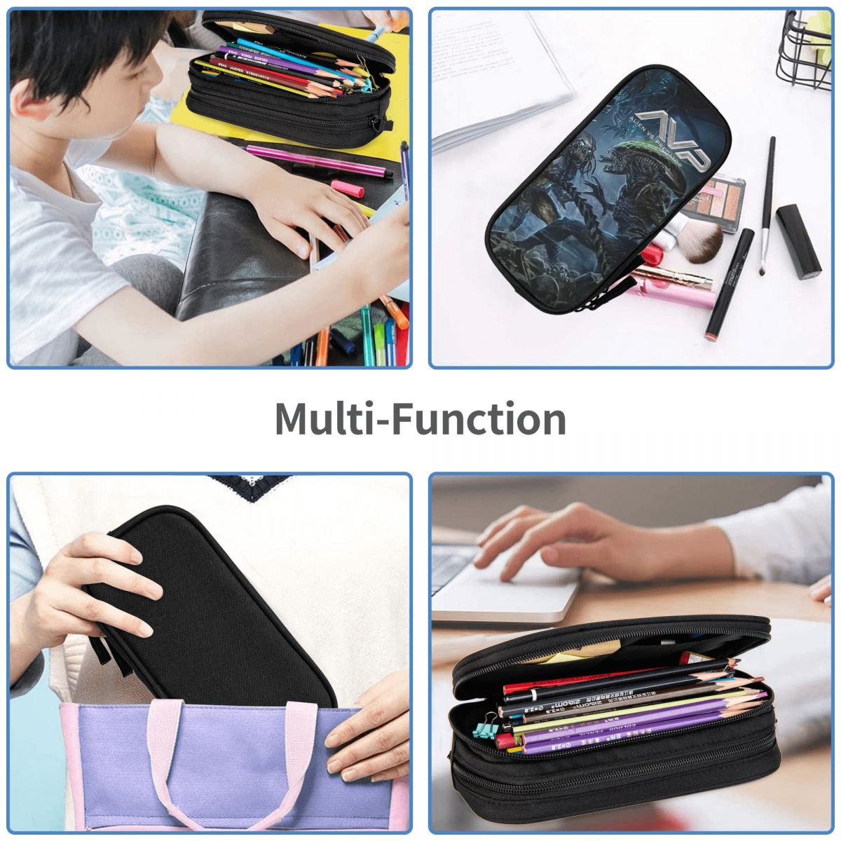 Piórnik z motywem gry Alien Vs – Office Supply Vs Stationery recenzja i cena