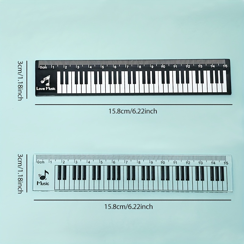 2 szt./zestaw 15cm Linijka z w – Ruler Set Transparent recenzja i cena