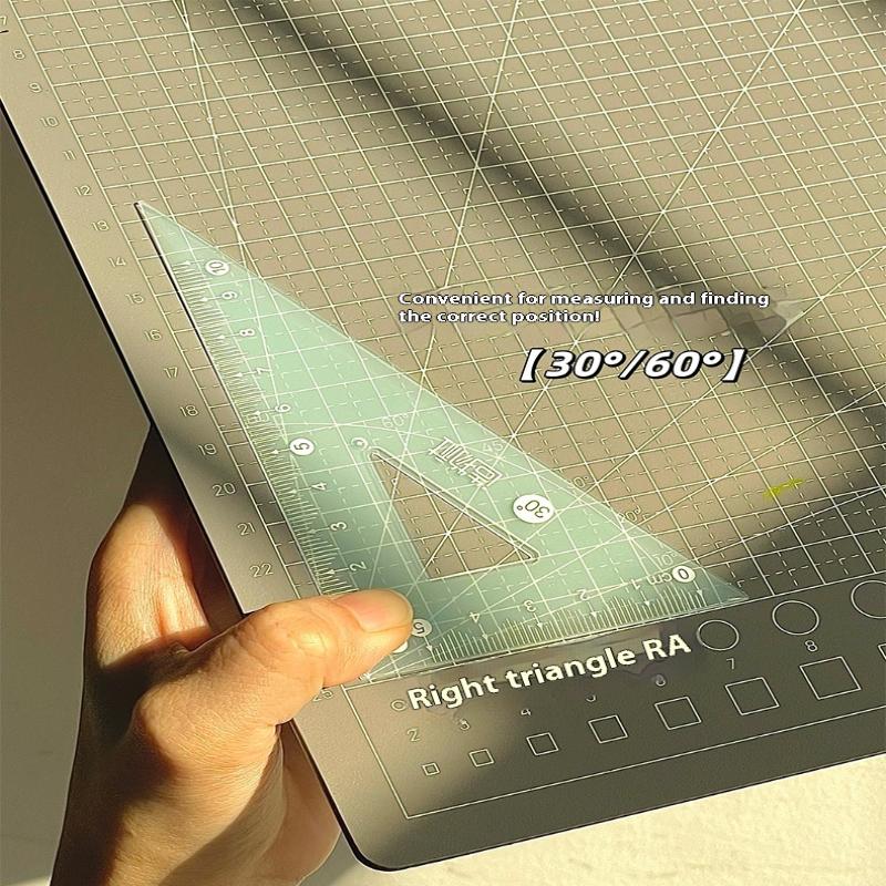 Zestaw linijek galaretkowych 4 – Ruler Set Transparent recenzja i cena