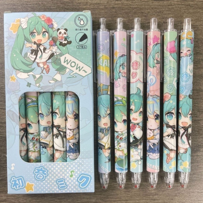 Długopis żelowy Hatsune Miku s – Gel Ink Pen Set recenzja i cena