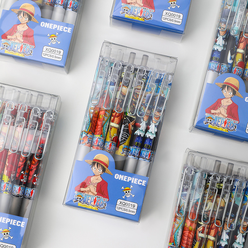 Anime One Piece 12/24 szt. Zes – Gel Ink Pen Set recenzja i cena