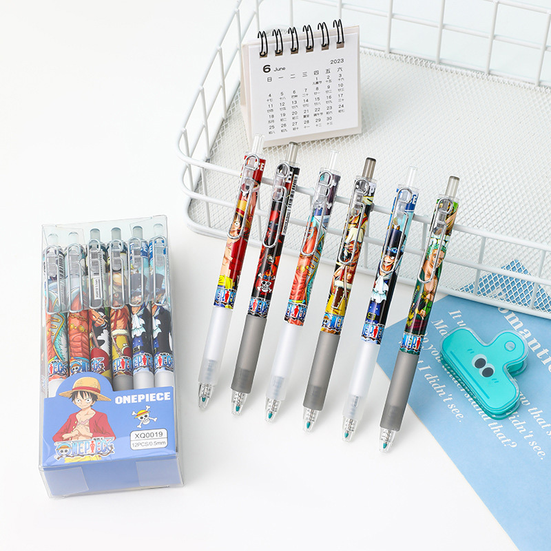 Anime One Piece 12/24 szt. Zes – Gel Ink Pen Set recenzja i cena