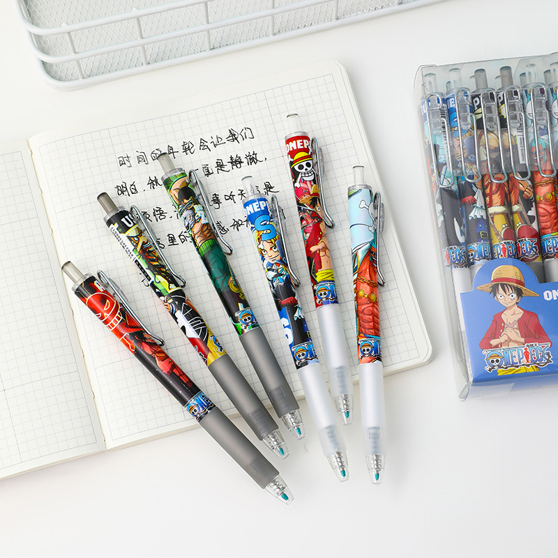 Anime One Piece 12/24 szt. Zes – Gel Ink Pen Set recenzja i cena