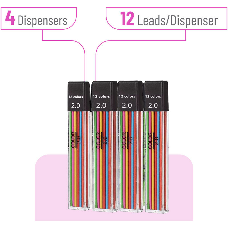 Ołówki automatyczne 2,0 mm Wkł – Mechanical Pencil Lead recenzja i cena