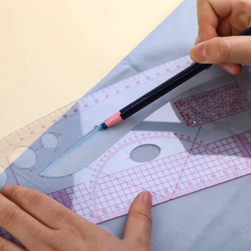 Francuski krzywa linijka do ci – Ruler Set Transparent recenzja i cena
