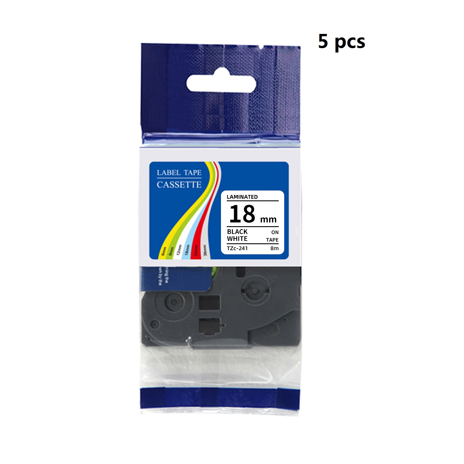 5 sztuk kompatybilnych taśm et – Label Printer Tape recenzja i cena