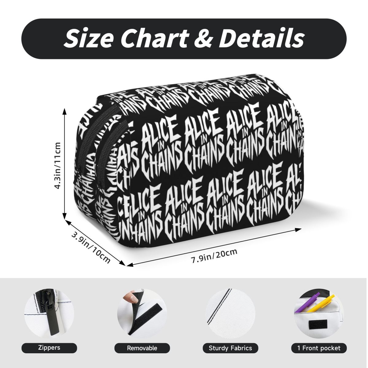 Piórnik Alice In Chains Rooste – Stationery And Office Supply Chain recenzja i cena