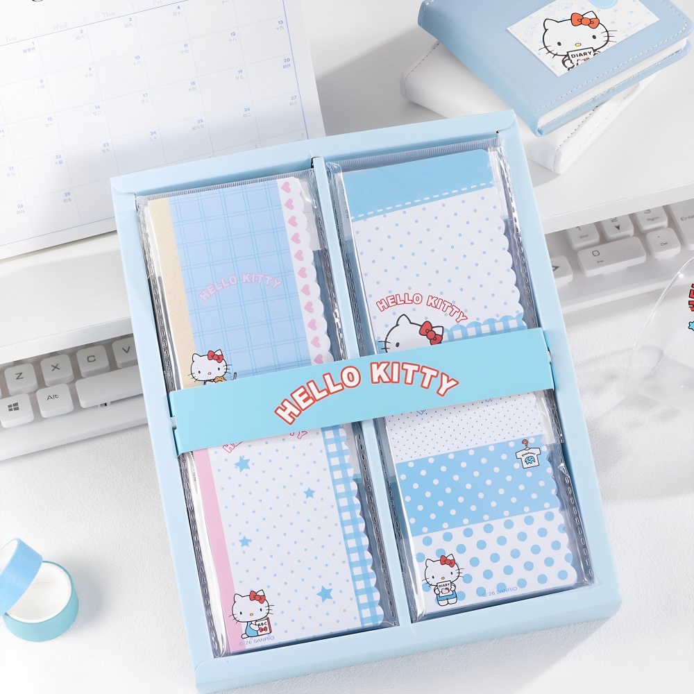Oryginalny notes Sanrio Hello  – Stationery Office Items List recenzja i cena