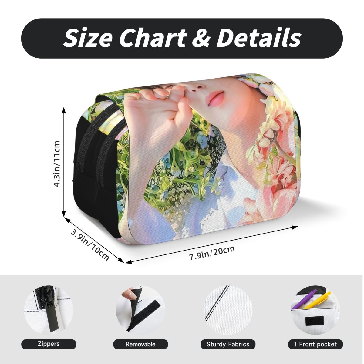 Piórnik Cha EunWoo Kpop Astro  – Stationery And Office Supply Chain recenzja i cena