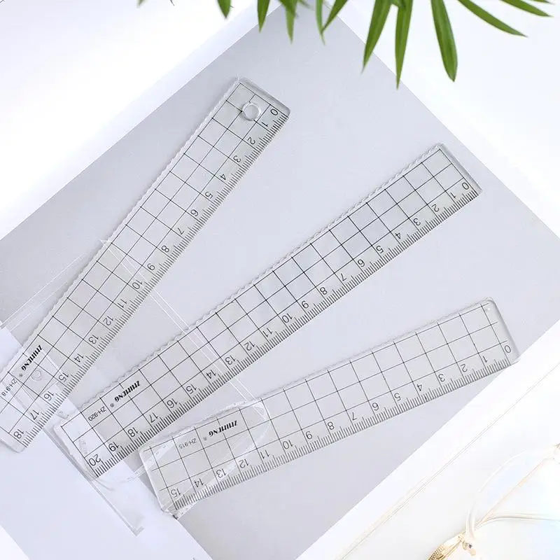 1 szt. Simple15cm 18cm 20cm pr – Ruler Set Transparent recenzja i cena