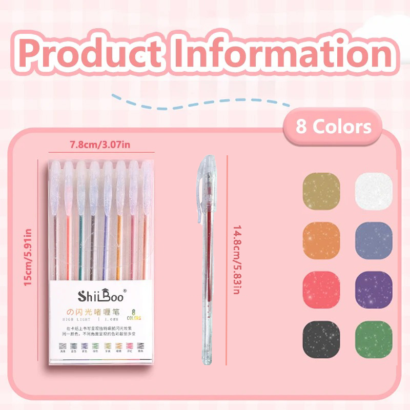 Zestaw długopisów żelowych z b – Gel Ink Pen Set recenzja i cena