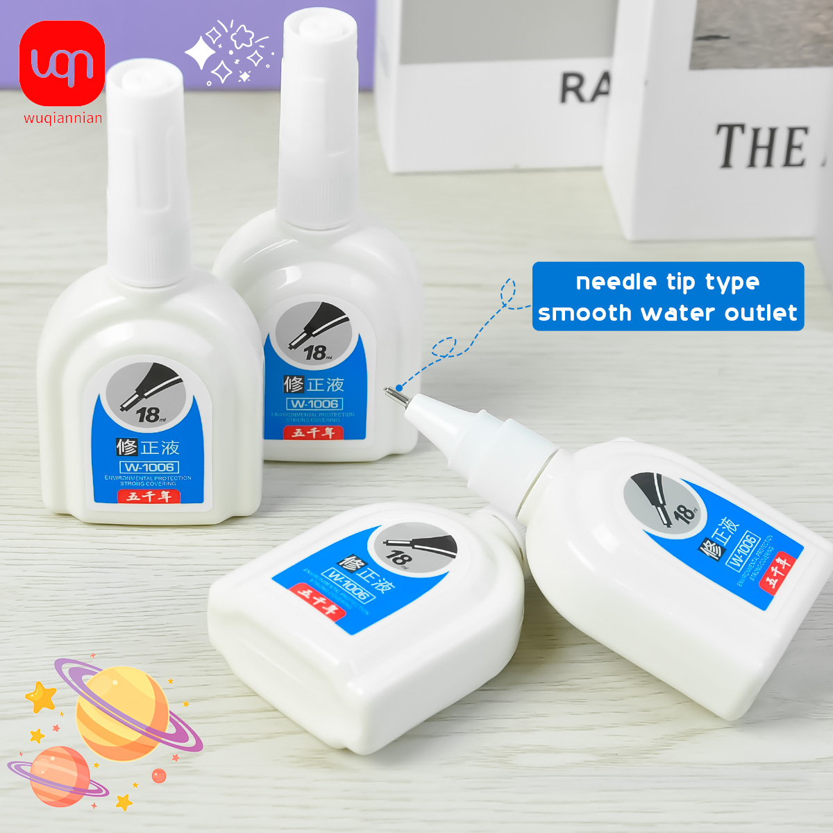 WQN-1/3/6 SZT. Prosty biały pł – Correction Fluid White recenzja i cena
