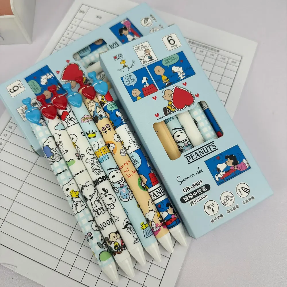Zestaw 6 długopisów żelowych S – Gel Ink Pen Set recenzja i cena