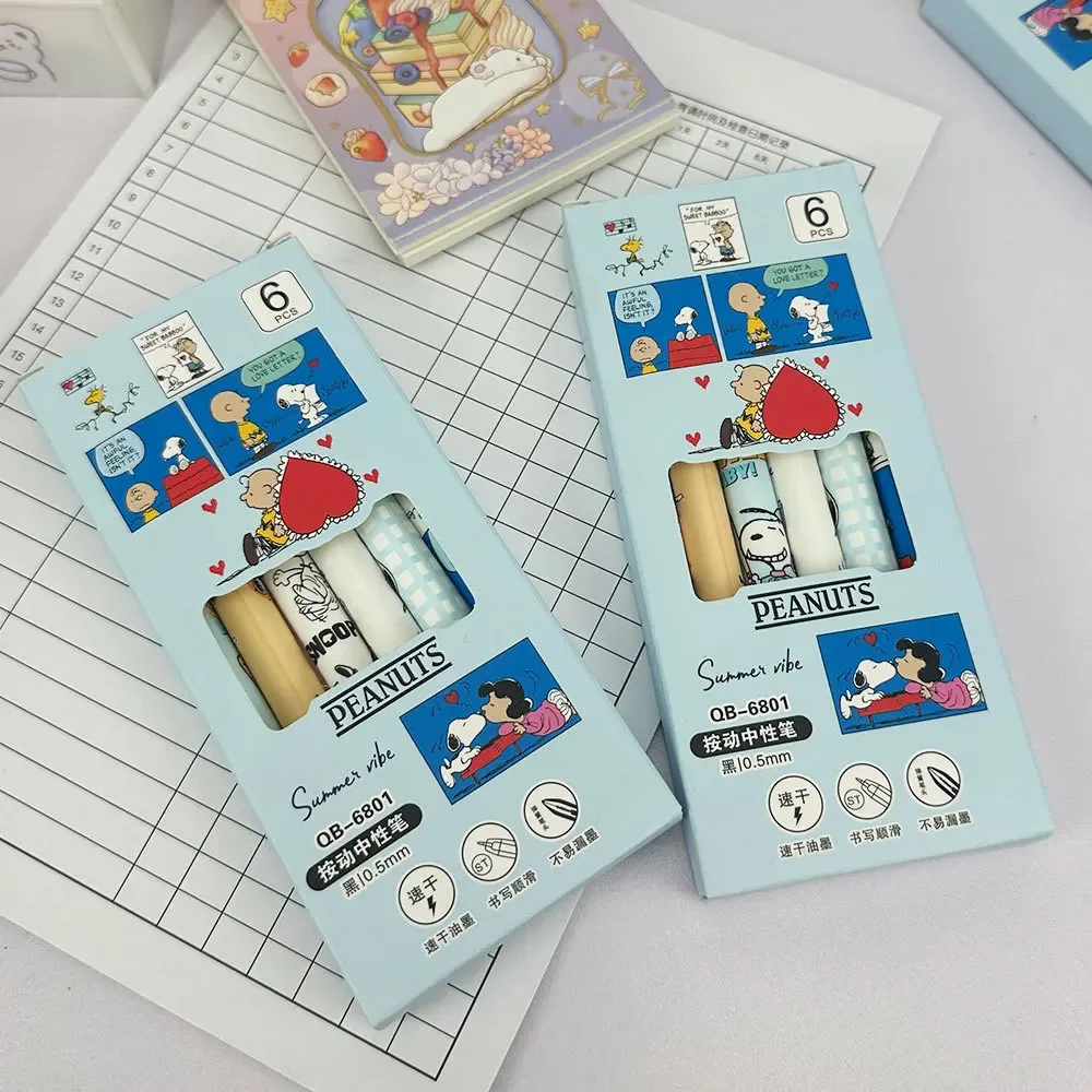 Zestaw 6 długopisów żelowych S – Gel Ink Pen Set recenzja i cena