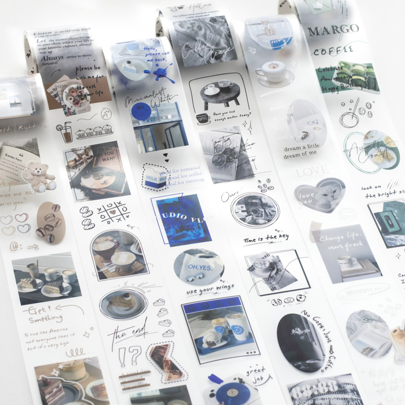 6 stylów 50mm * 200cm wierszy  – Label Printer Tape recenzja i cena