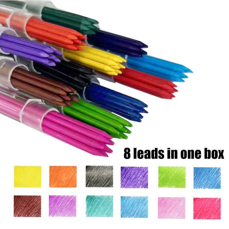 12 kolorów 2,0 mm wymienny ołó – Mechanical Pencil Lead recenzja i cena