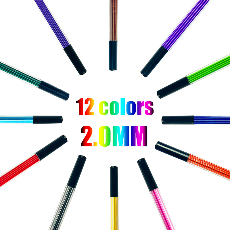12 kolorów 2,0 mm wymienny ołó – Mechanical Pencil Lead recenzja i cena