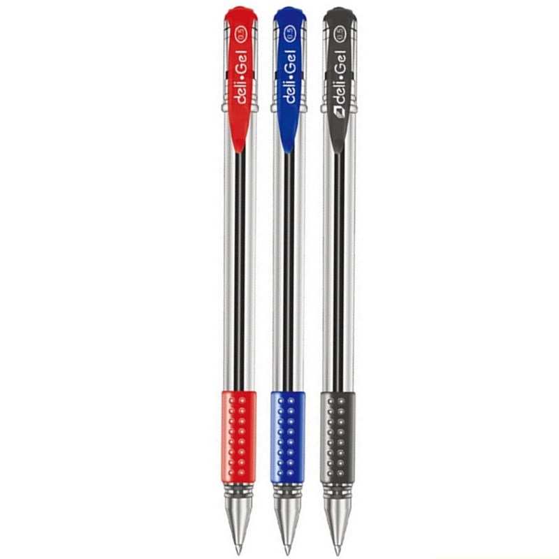 Deli 0.5mm Czarny Czerwony Nie – Stationery Office And School Supply Stores recenzja i cena